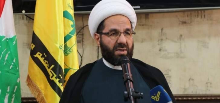 دعموش يدعو المهللين للحرب على حزب الله للتعلم من إسرائيل عدم المغامرة
