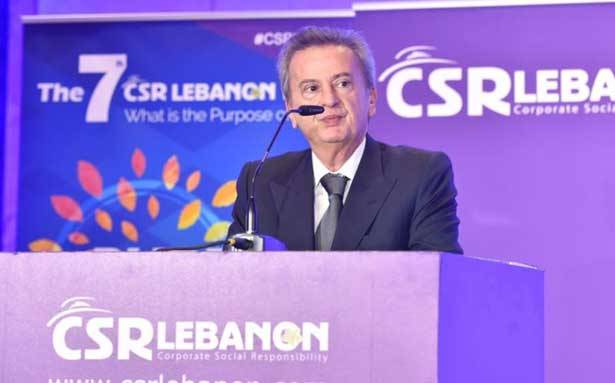 سلامة في افتتاح المؤتمر السابع لـ «CSR ليبانون» :
التغطية على الليرة بالعملات مُرتفعة والفوائد مُستقرّة
العملة الإكترونيّة ستكون بإشراف واصدار «المركزي»