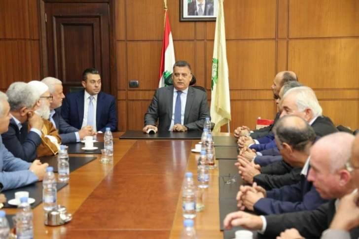 اللواء ابراهيم يلتقي وفداً من الفصائل والقوى الإسلامية الفلسطينية