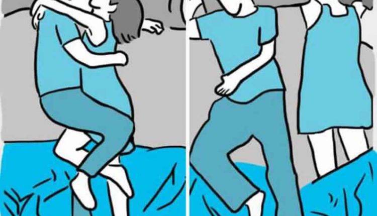 8 وضعيات للنوم تخبر الكثير عن طبيعة العلاقة بينكما...