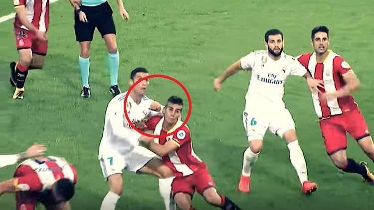 هل يتعرض رونالدو لعقوبة مغلظة بسبب هذا الاعتداء؟ (فيديو)