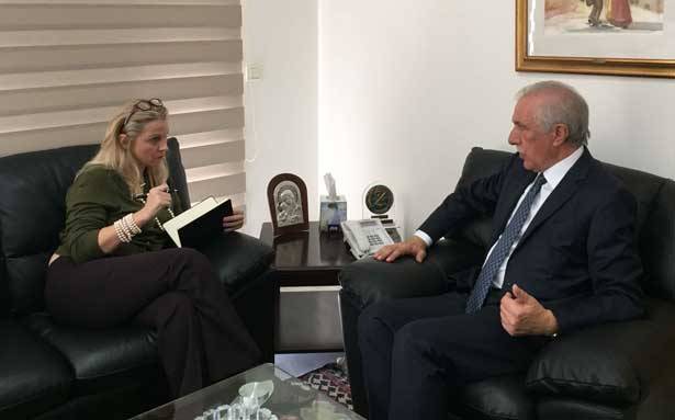 زعيتر استقبل سفيرة لبنان في الأردن