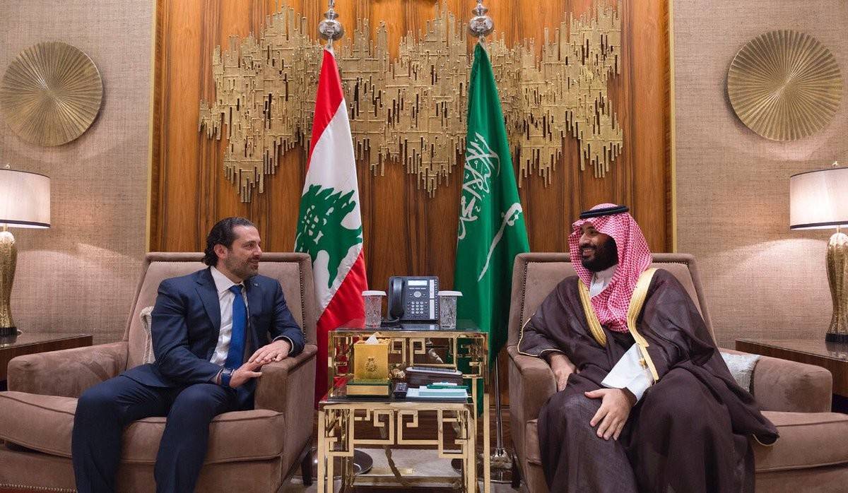 ولي العهد السعودي يستقبل الحريري