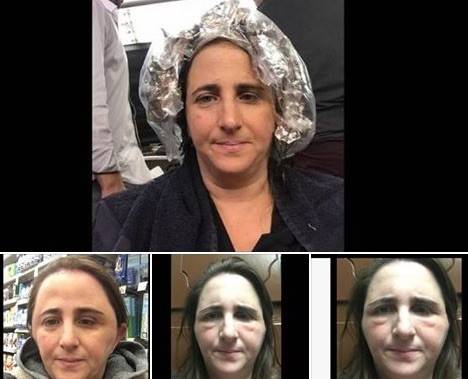 صبغت شعرها وبعد ساعات حدثت المفاجاة... إحذرى أن تفعلي مثلها!