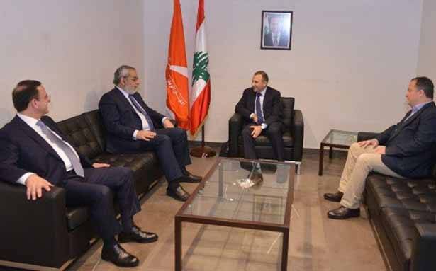 أكد والقومي على إجراء الإنتخابات في موعدها
بقرادونيان زار باسيل : تحالفنا مُستمرّ