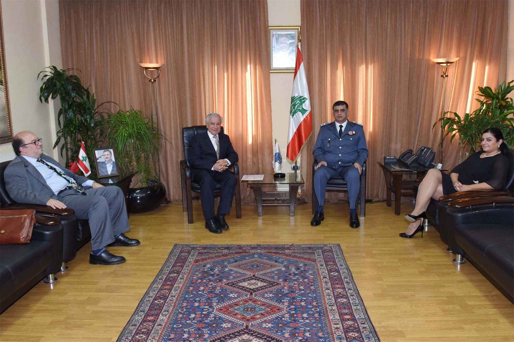 عثمان استقبل وفدين من الديموقراطي وARCENCIEL وجبرا