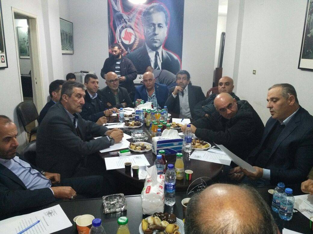 لقاء الاحزاب: المقاومة المسلحة السبيل الوحيد لتحرير فلسطين