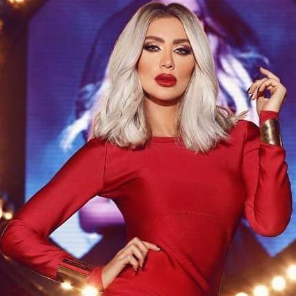 مايا دياب في عشاء مع الوزير السابق