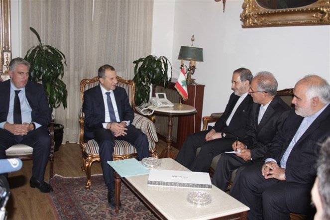 الوزير باسيل التقى ولايتي وفرانسوا رو