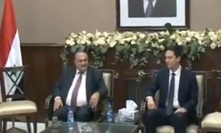 بالفيديو.. سفير لبنان في سوريا في القصر الرئاسي السوري