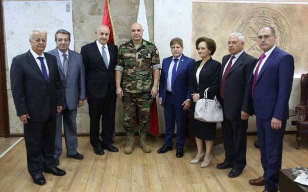 قائد الجيش عرض وزواره الأوضاع
المجلس الأرثوذكسي طالبه الموافقة على تقديم
نصب للشهداء على جبال رأس بعلبك والقاع