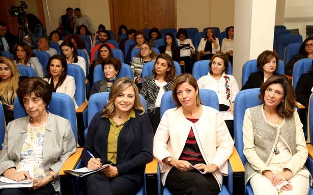 كلودين عون افتتحت ورشة عمل
لمناقشة مشاركة النساء في الإنتخابات