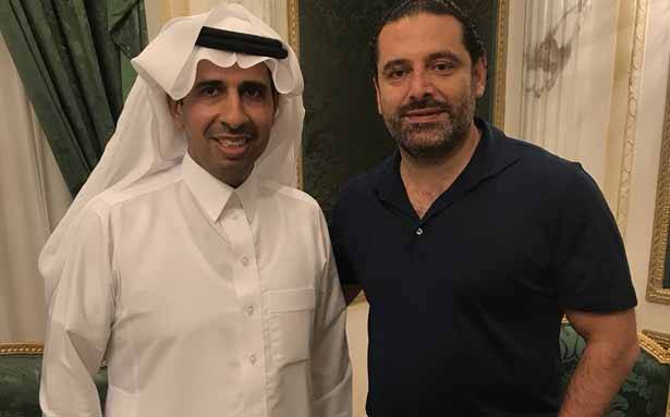 صورة للحريري مع السفير السعودي الجديد في لبنان