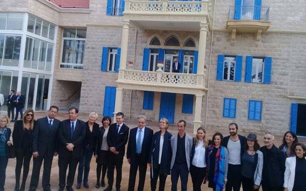 وزيرة الثقافة الفرنسية زارت بيت الفنان وشاركت في معرض الكتاب الفرنكوفوني 
نيسين: ندعو للمحافظةعلى طابع لبنان الفرنكوفوني