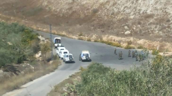 فريق من ضباط "اليونيفيل" يتفقد الخط الأزرق