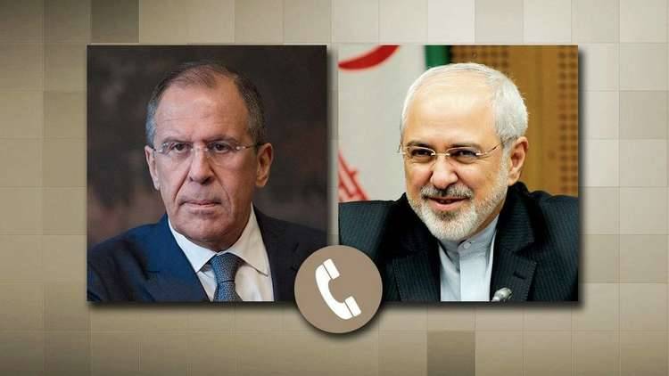 لافروف وظريف يبحثان التسوية السورية بمكالمة هاتفية