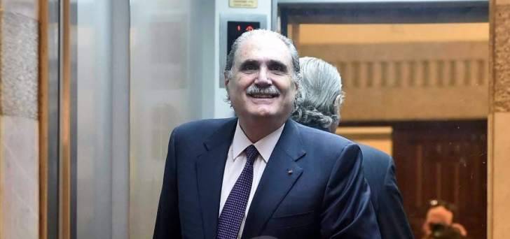 جريصاتي التقى وفيق صفا: ناقشنا تداعيات استقالة الحريري وسبل المعالجة