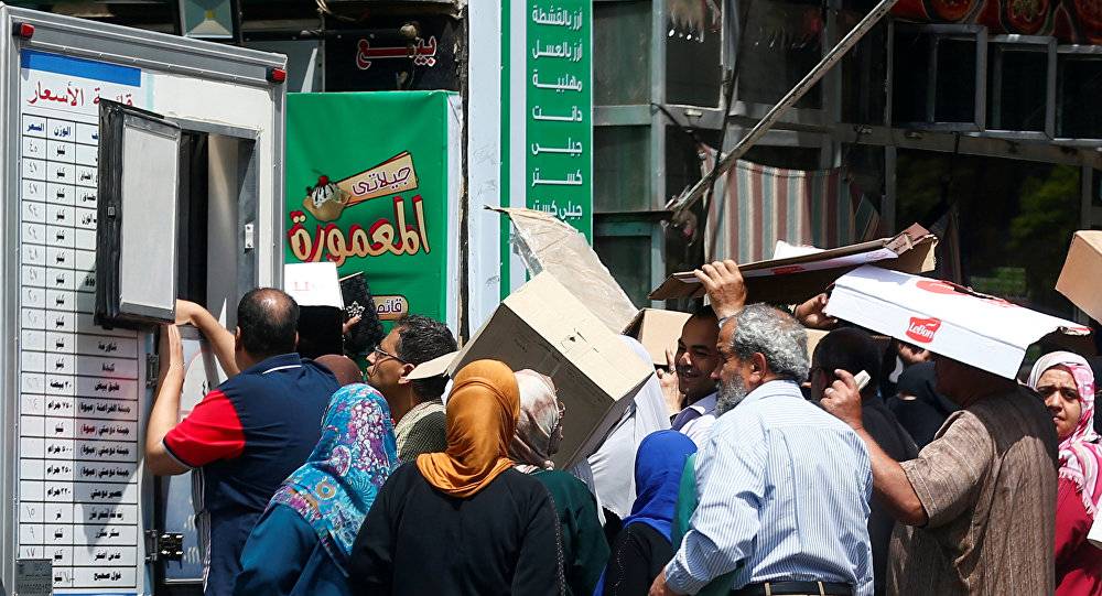 انخفاض التضخم السنوي لأسعار المستهلكين في المدن المصرية