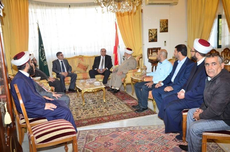 الخطيب زار الجوزو: ما اعلنه الحريري من خارج لبنان ملتبس