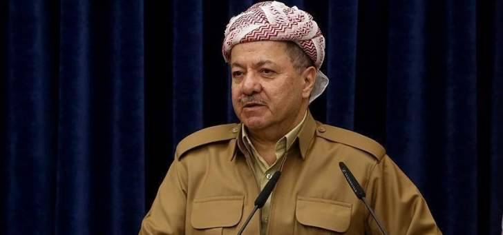 بارزاني: سنصدر كإقليم ردا رسميا على المحكمة الاتحادية