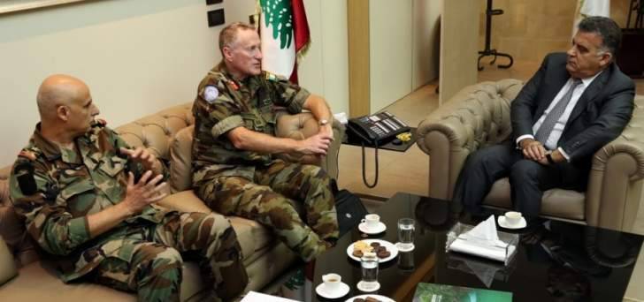 ابراهيم بحث مع بيري الأوضاع على الحدود الجنوبية وسبل تعزيز التعاون