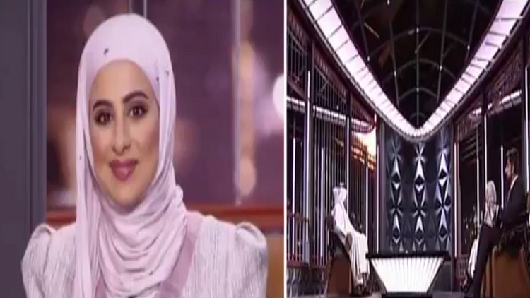 استوديو قناة تلفزيونية كويتية يحترق على الهواء مباشرة