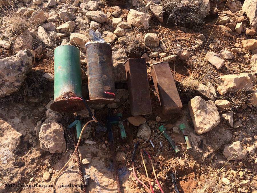 13عبوة ناسفة في جرود رأس بعلبك