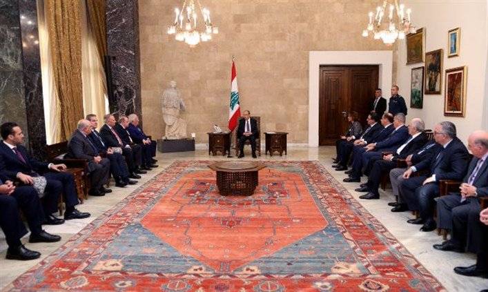 عون : سنعمل على كسب الثقة الدولية واعادة التوازن الى الموازنة