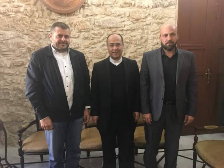 وفد من حزب الله يلتقي المطران الحداد: لأهمية التلاقي والتلاحم الوطني في هذا الظرف