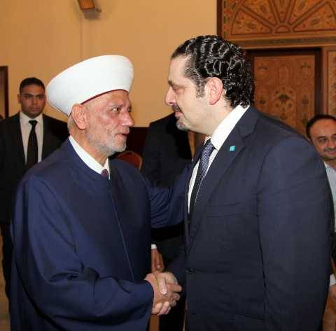 دريان تلقى اتصالا من الحريري