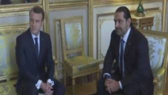 ماكرون يغرد: أهلا وسهلا سعد الحريري في باريس