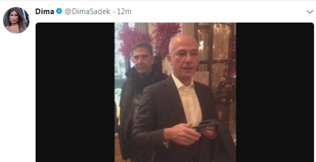 ديما صادق التقت رئيس جهاز الحماية الشخصية للحريري.. وهذا ما قالته