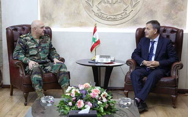 قائد الجيش عرض ولازاريني
الأوضاع في لبنان والمنطقة