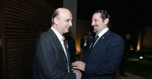 جعجع للحريري: كانا اسبوعين طويلين جدا.. والحريري يجيب بـ"ايه والله"