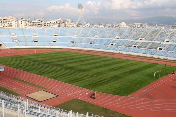 بالصورة - مدينة كميل شمعون الرياضية في بيروت