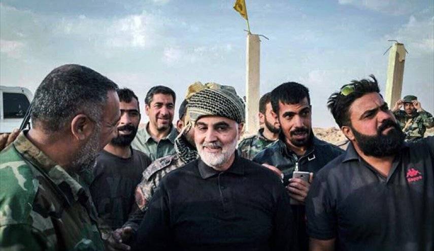 بالفيديو: مشاهد للجنرال قاسم سليماني بعد تحرير البوكمال