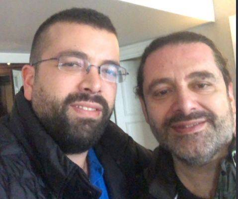 صورة للرئيس الحريري وأحمد الحريري بعد توجه الاخير الى فرنسا!