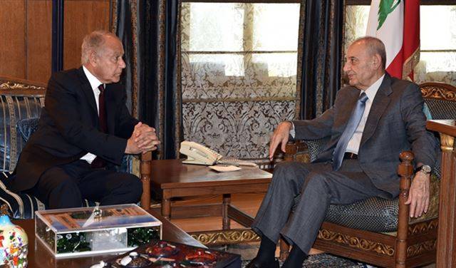 أبو الغيط من عين التينة: لبنان لا يمكن أن يكون مسرحا لأي صدام عربي- إيراني