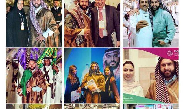بالصّور: المرشّح لعضوية الكنيست الإسرائيلي في السعودية!