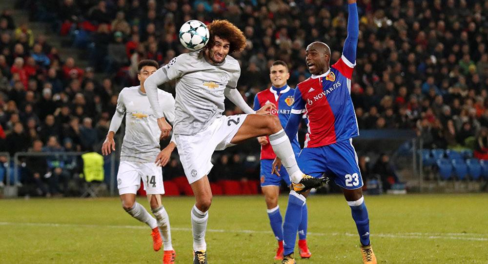 بالفيديو... أهداف مباراة مانشستر يونايتد وبازل في دوري الأبطال 0-1