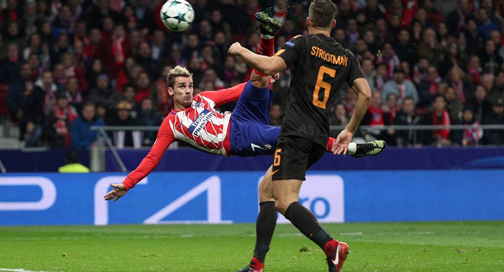 بالفيديو... أهداف مباراة أتلتيكو مدريد وروما 2-0 (هدف عالمي من جريزمان)