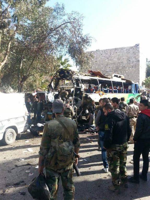 اصابة عدد من الأشخاص اثر انفجار عبوة ناسفة بريف ادلب الشمالي الشرقي