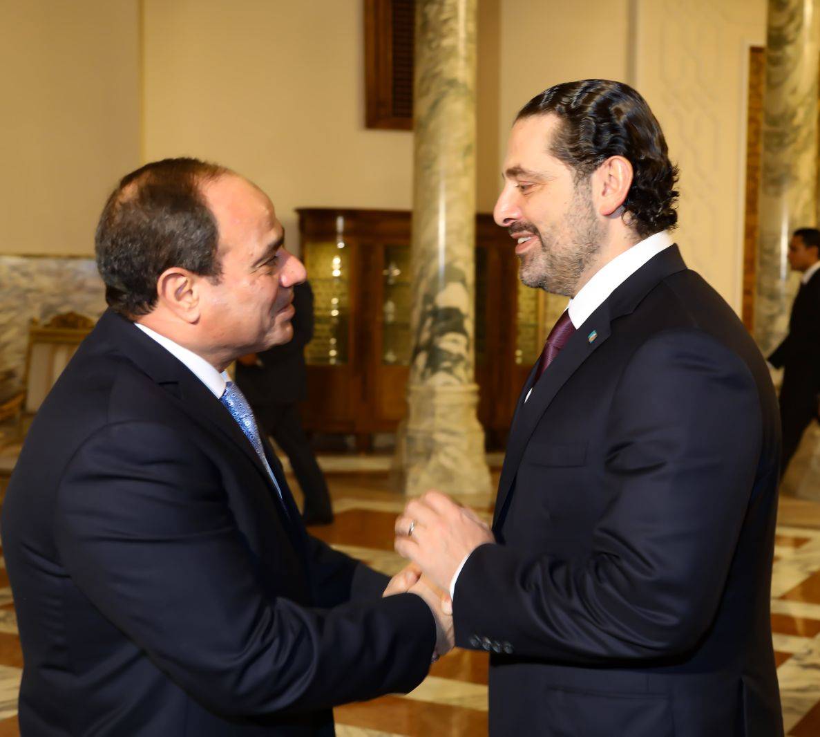 هذا ما قاله الحريري بعد لقائه السيسي