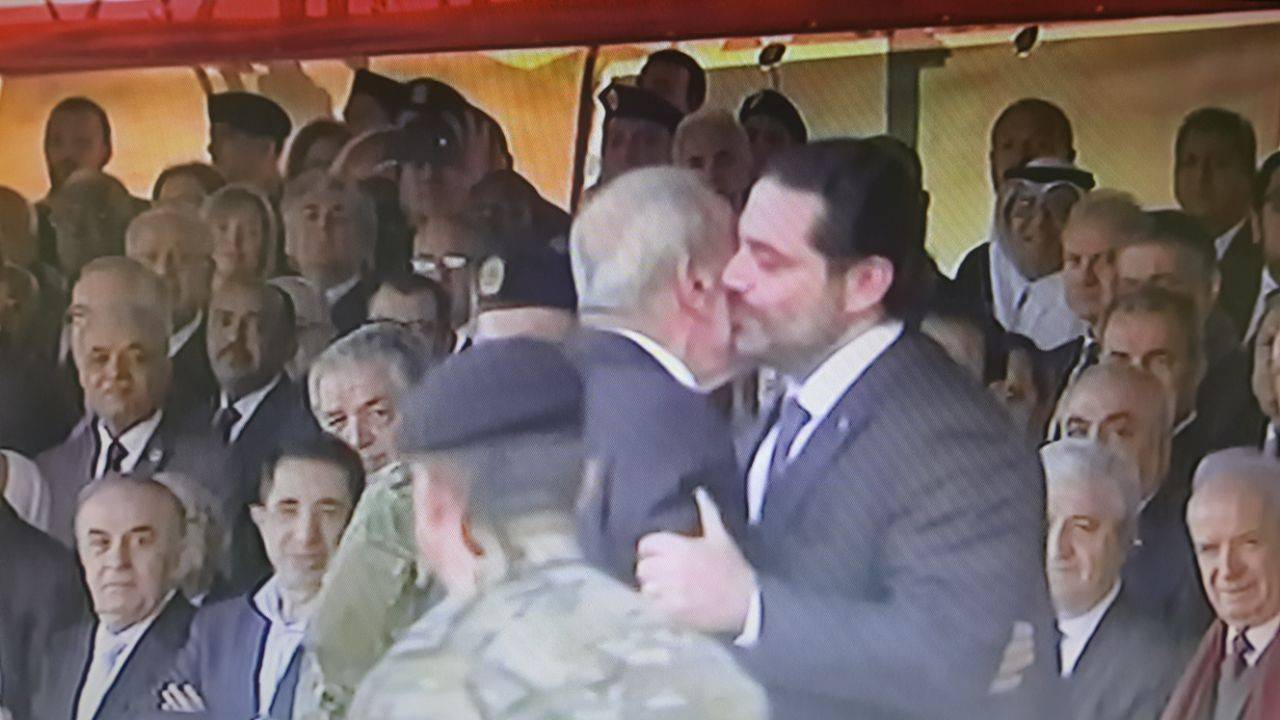 بالصور : هذا ما حدث بين الحريري وبري