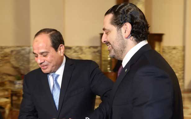 خلوة بين السيسي والحريري
تناولت الأوضاع في لبنان والمنطقة