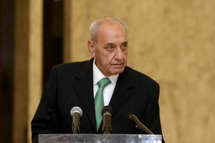 بري أبرق الى السيسي ورئيس برلمان مصر مستنكرا الهجوم الارهابي في سيناء