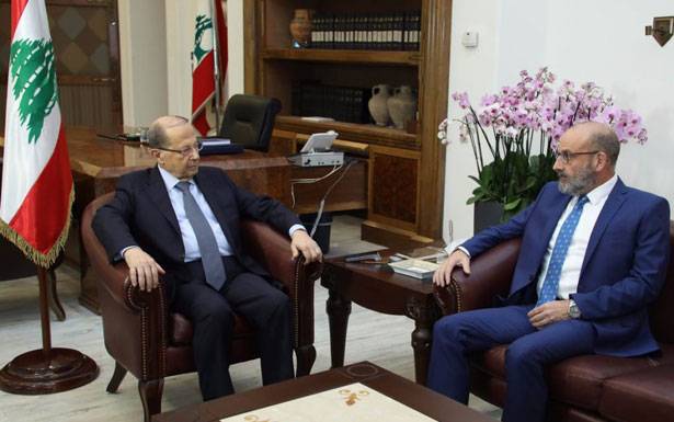 الصراف عرض مع عون والحريري الأوضاع العامة