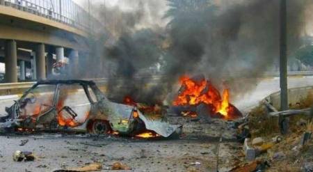 قتلى في هجوم انتحاري استهدف منطقة النهراون في بغداد