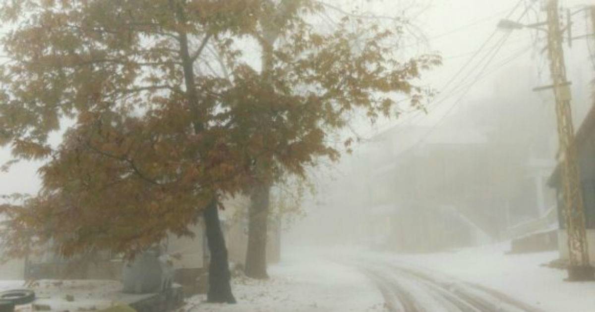 منخفض جوي آتٍ من تركيا.. عواصف رعدية وضباب وثلوج