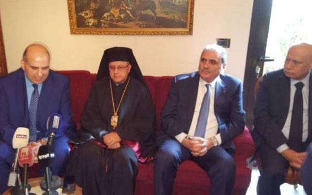 هنأ لحود بمنصبه في المجلس الأعلى للروم الكاثوليك
درويش: نحن معه ونسانده في توجهّاته لتفعيل المجلس
جريصاتي : حزب الله يعي دقة المرحلة